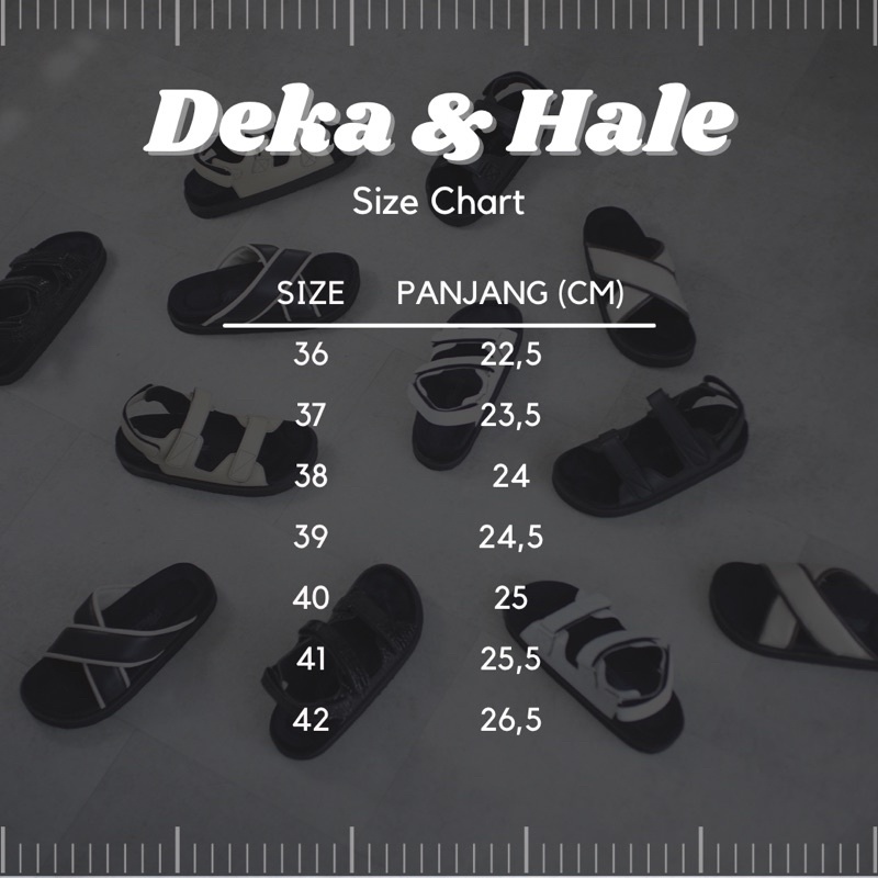 HALE  ( Sandal Platform - Unisex )