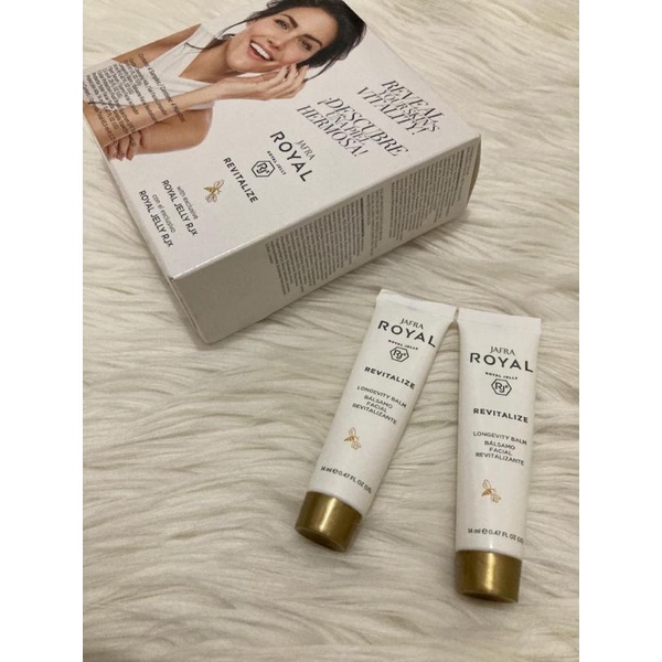 NEW JAFRA REVITALIZE LONGETIVITY BALM TRAVEL SIZE 14ml