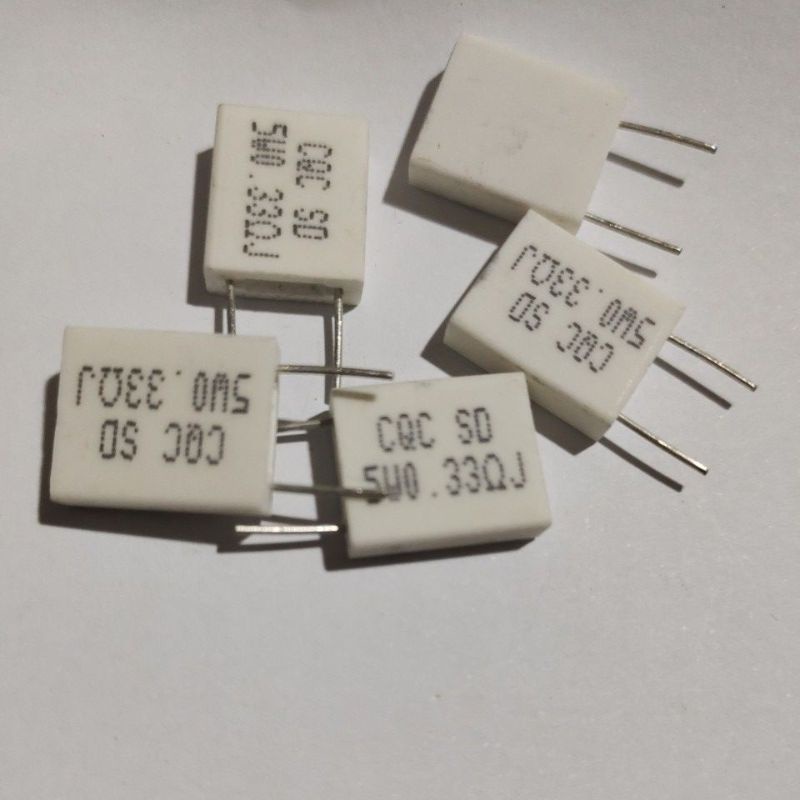 Resistor nobel 0, 33/5watt