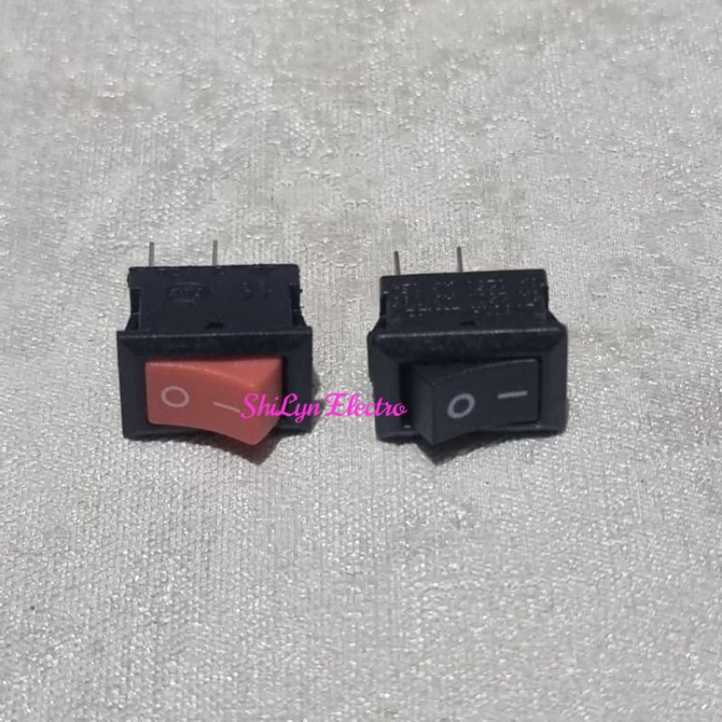 SAKLAR SWITCH MINI KALKULATOR MERAH HITAM