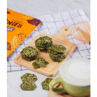 

Krenies Brownies Kering (80gr) - Matcha Choco Chips