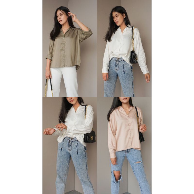Severli Cella Shirt Kemeja Wanita-1