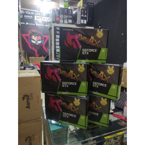 VGA NVIDIA GTX 1660 Ti COLORFUL 6 GB DDR6