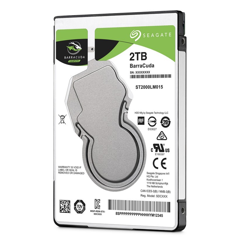 Harddisk Seagate 2.5&quot; 2TB SATA 128MB - 7mm - BarraCuda Series