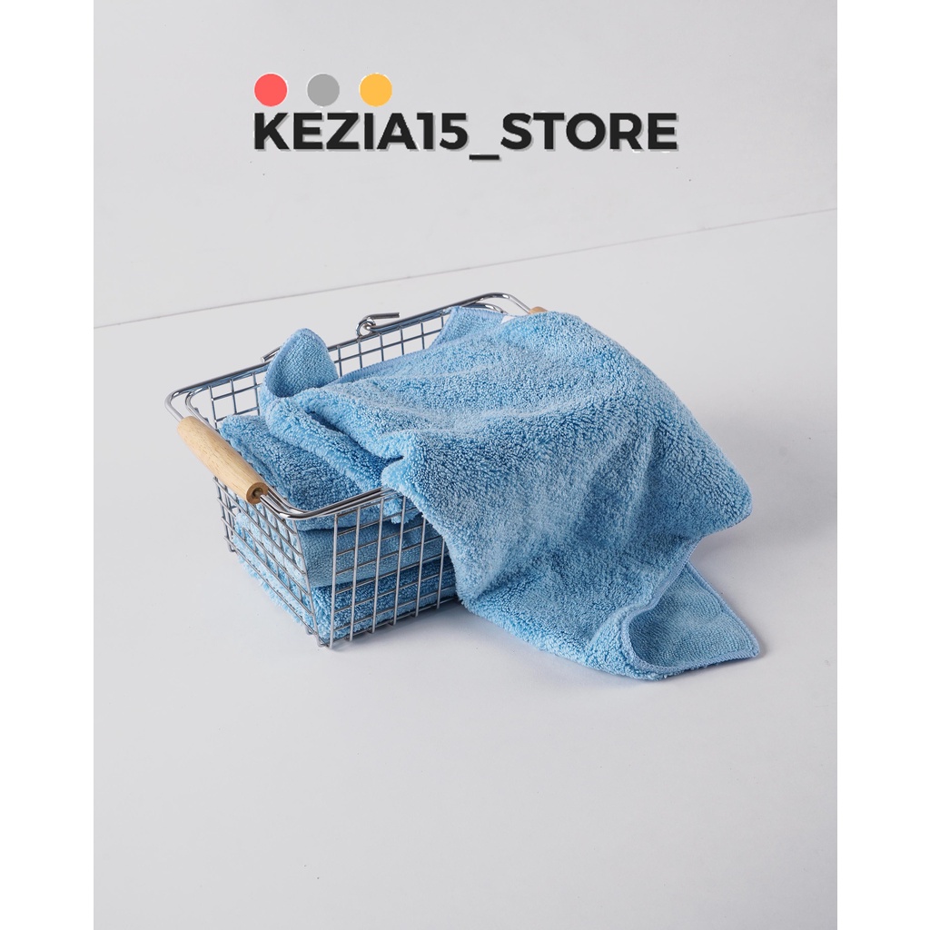 LAP DAPUR PLUSH CLOTH BAHAN MICROFIBER 2 SISI 40x40 400GSM KAIN LAP MICROFIBER BAHAN PREMIUM QUALITY