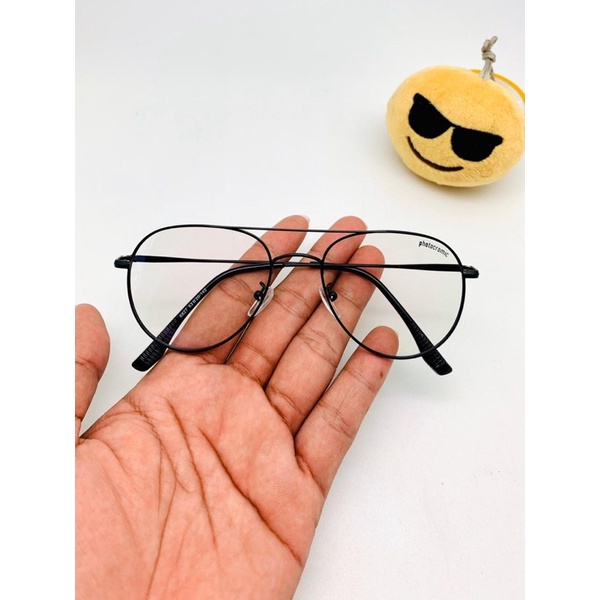 TERMURAH 7.7- kacamata pria dan wanita 1823 photocromic-antiradiasi 6827 bisa cod