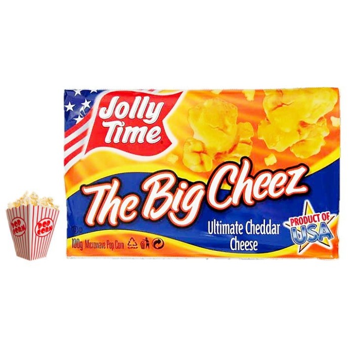 

Jollytime The Big Cheez 100Gr