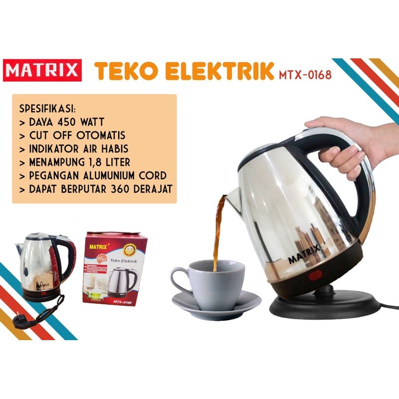 TEKO LISTRIK ELEKTRIK MATRIX MTX-0168