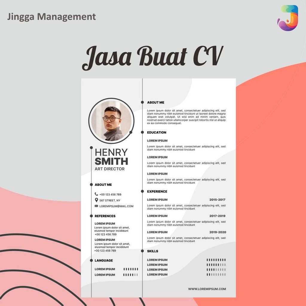 Jasa Buat CV | Curriculum Vitae | Resume | Daftar Riwayat Hidup