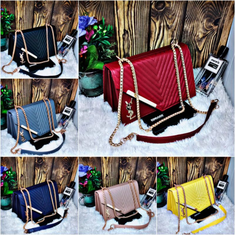 Tas Slempang Wanita Bordil SY BB Miring//Fashion Wanita//Fashion Kekinian//