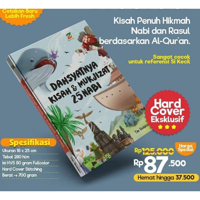 Jual Dahsyatnya Kisah Dan Mukjizat 25 Nabi | Shopee Indonesia