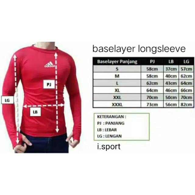 Manset/Baselayer Panjang Pria &amp; Wanita