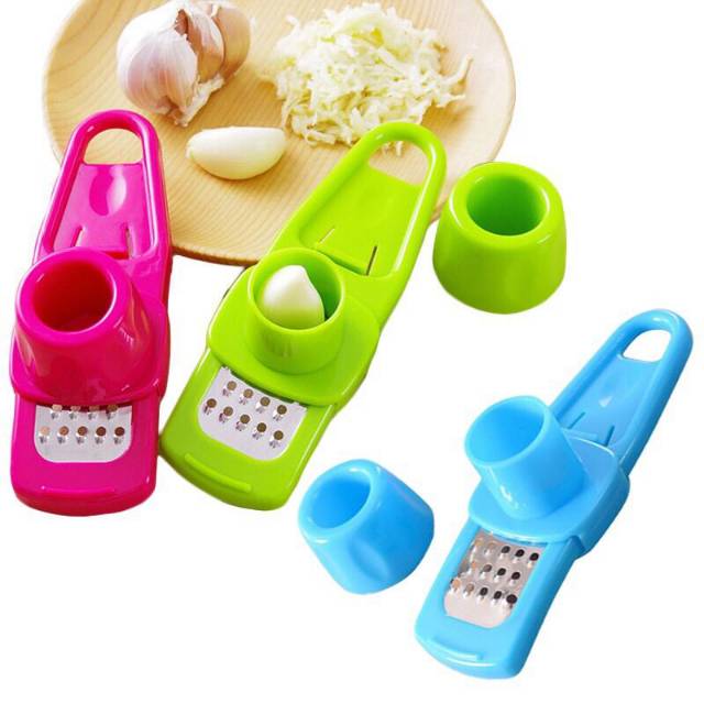 Parutan Mini Onion Slicer Alat Potong Perajang Penghalus Bawang Bumbu Keju Garlic Press Chopper