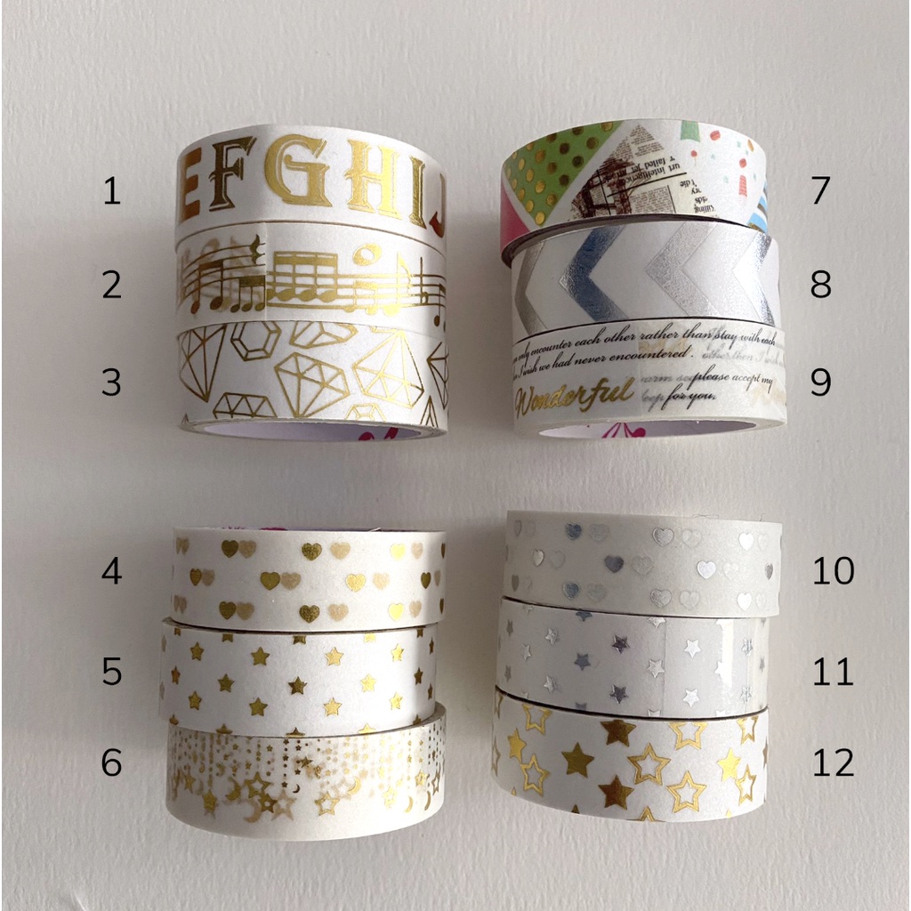 

Decorative washi tape (satuan)