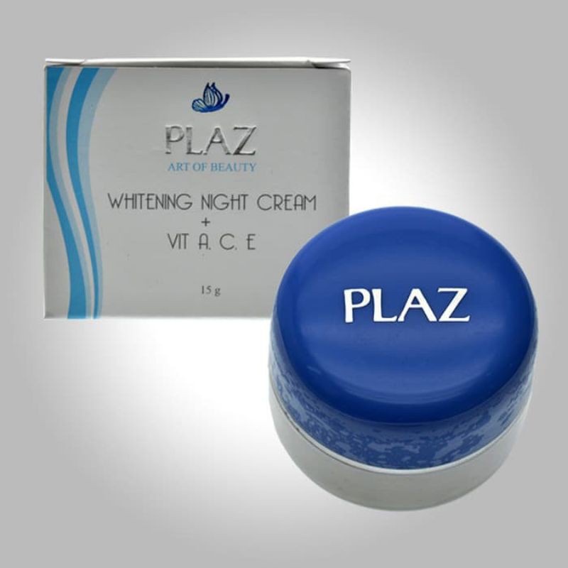 Plaz Whitening Night Cream Plus Vitamin