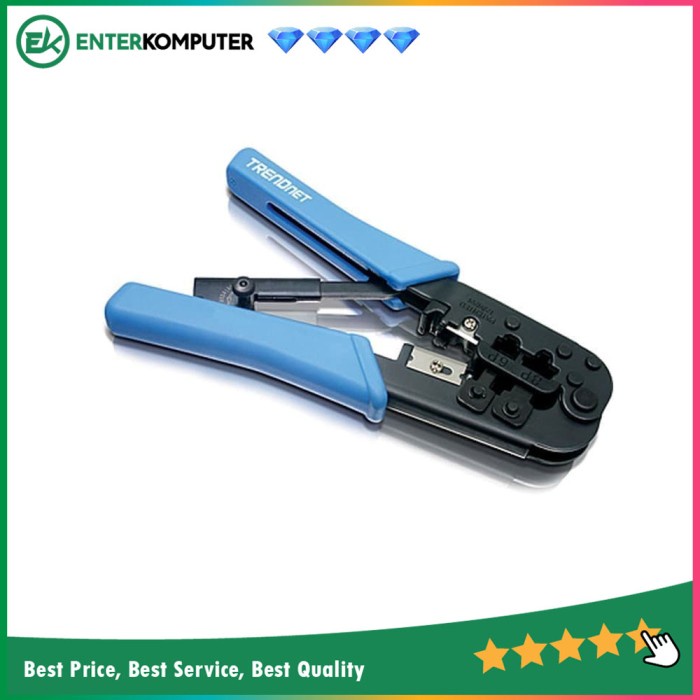 Networking TRENDnet RJ-11/RJ-45 Crimp/Cut/Strip Tool - TC-CT68