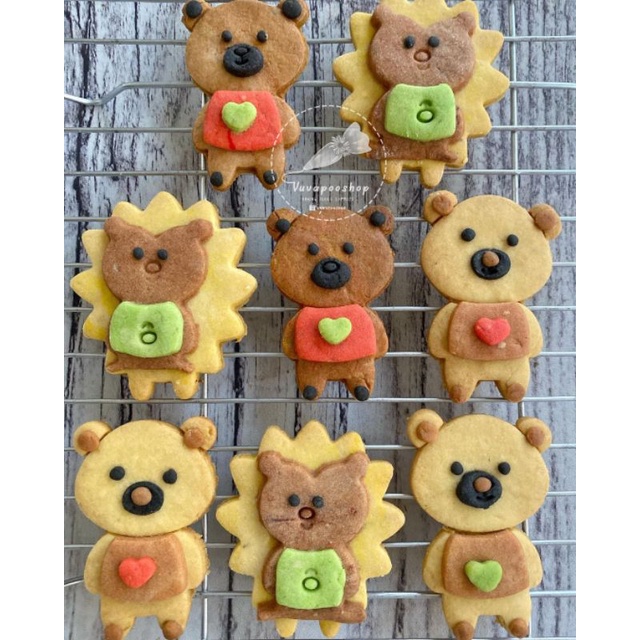 Cetakan Kue Kering Binatang / Cookies Cutter Animal / Cetakan Kue Kering / Cookies Stamp Lucu