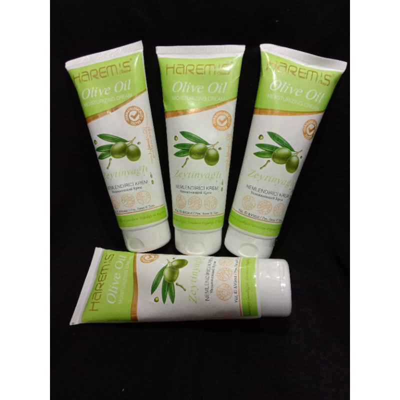 

(DIJAMIN ORI) HAREM'S OLIVE OIL CREAM MOISTURIZING CREAM 250ML
