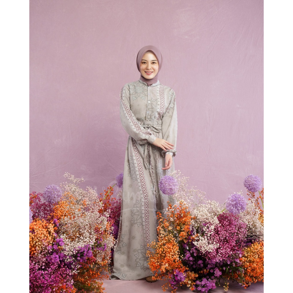 vSamantha - Gamis Korea Obi Premium Motif Yuki