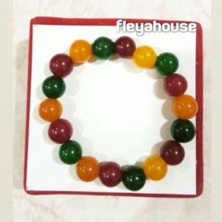 Gelang Giok Warna Warni Fuluso Taiwan
