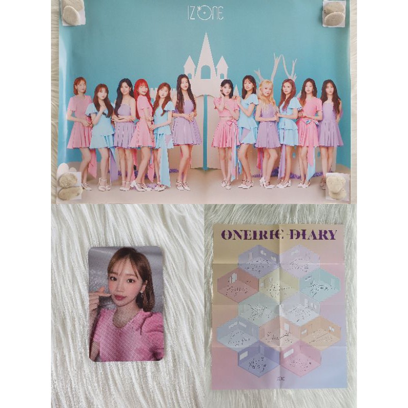 IZ*ONE IZONE - ONEIRIC DIARY 3D VER. SAKURA CHAEWON MINJU ROLLED FOLDED POSTER