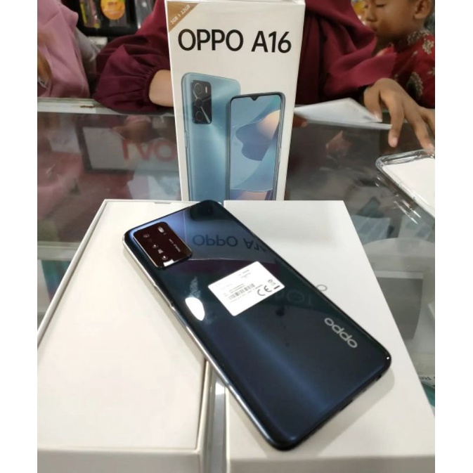 OPPO A16 RAM 3/32GB dan RAM 4/64 GARANSI RESMI