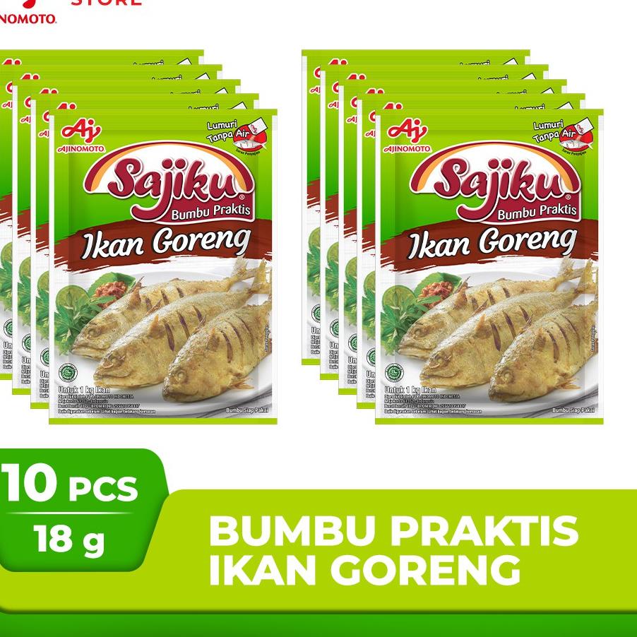 

Idy5Y9k--Sajiku® Bumbu Praktis Ikan Goreng 18g (10 pcs)