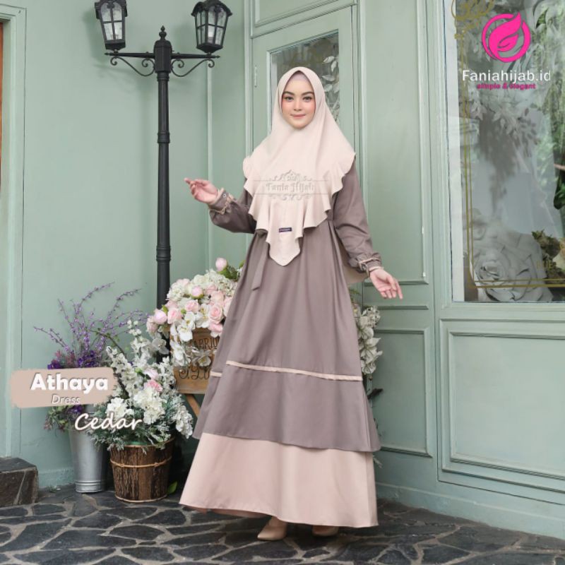 dress athaya fania hijab