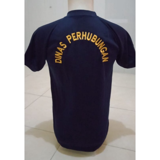 KAOS PENDEK DISHUB BORDIR