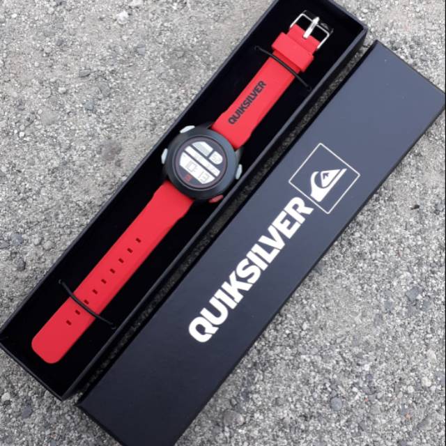 Jam tangan digital QUIKSILVER merah