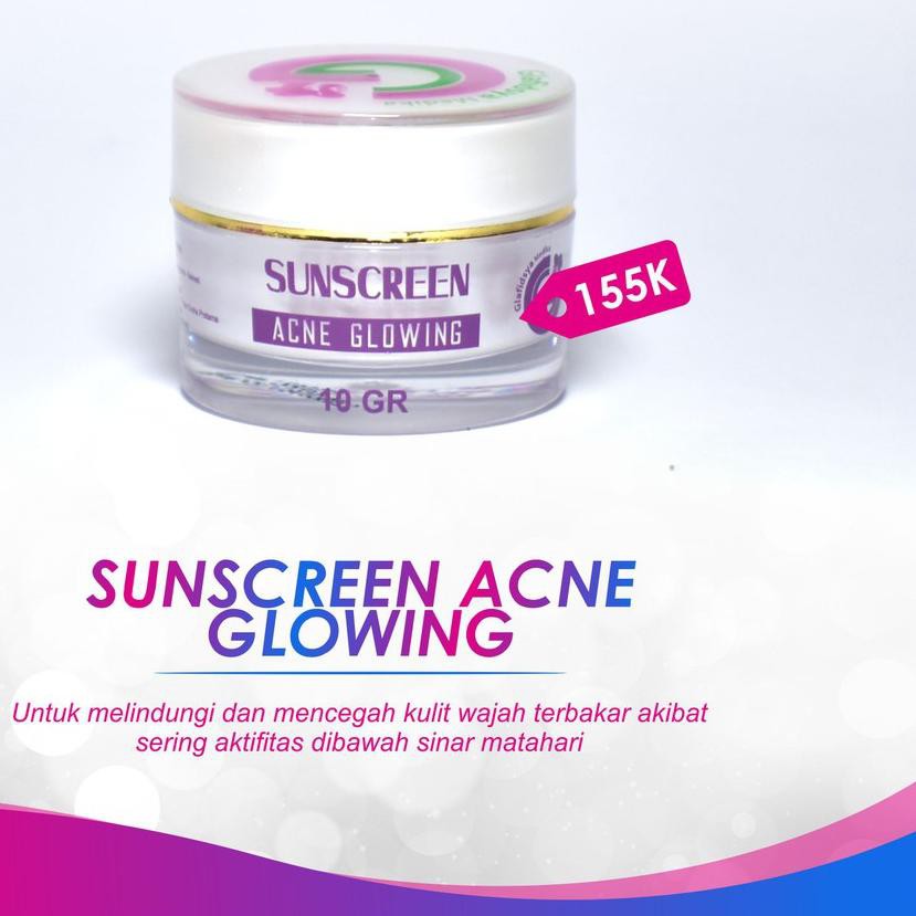 SUNSCREEN ACNE GLOWING | Glafidsya