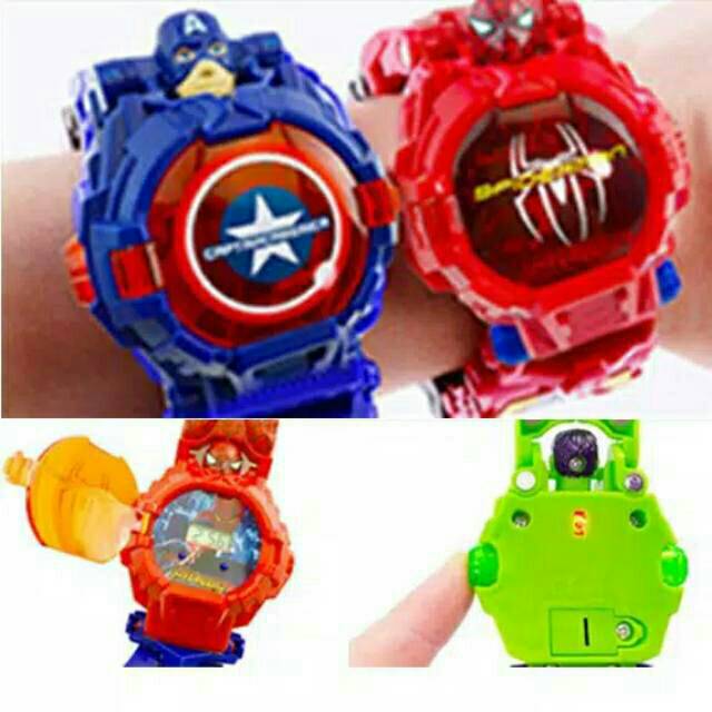 Jam Tangan Anak Mode Robot Infinity Wars Character