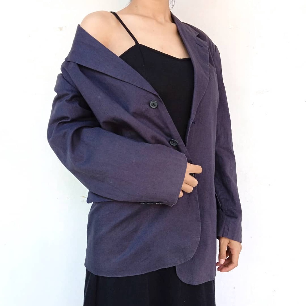 BLAZER NAVY - UNIQLO