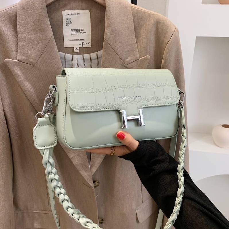 TFT AX200222 92876 AX876 C0882 T28 (1 KG MUAT 2) Tas Selempang Wanita Import HANDBAG Basic Elegant Tas pink Tali Kepang