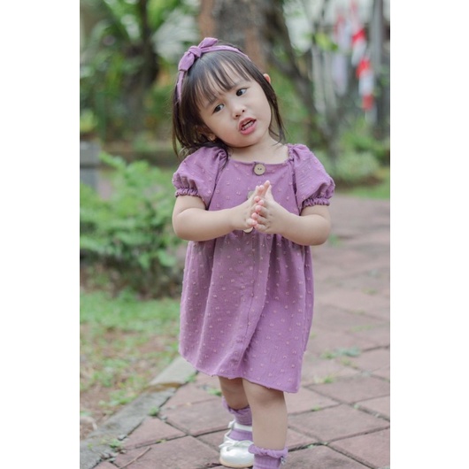 RACHIDKIDS / DRESS ANAK LUCU / DRESS ANAK MURAH / CLARA DRESS