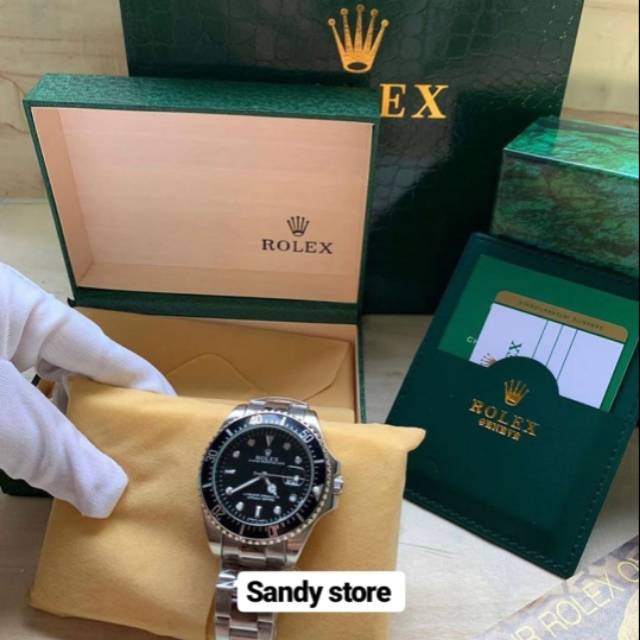 Rolex submariner super mirror silver black
