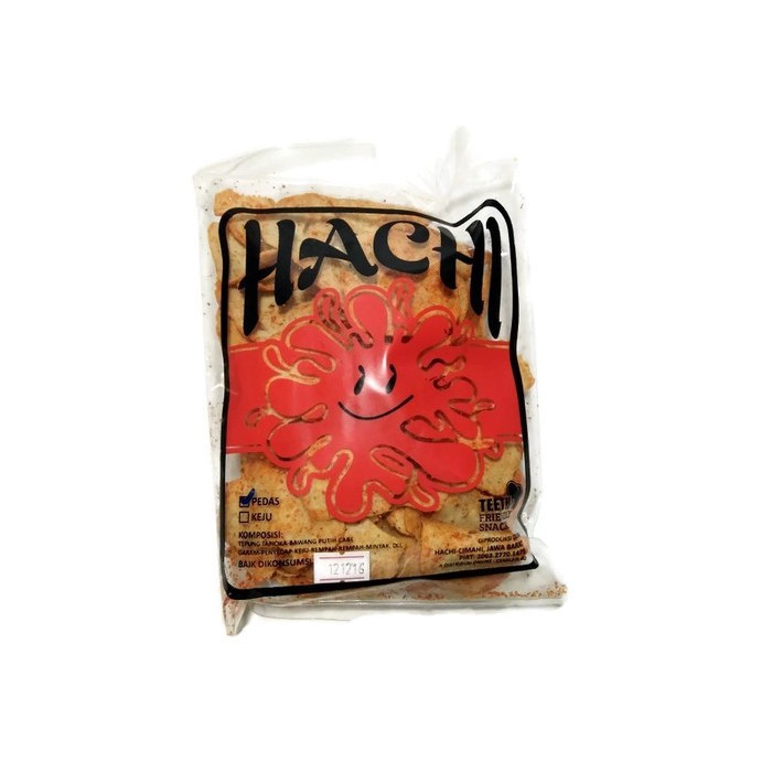 Hachi Keripik Basreng Pedas Keju & Makaroni Pedas - Netto 100gr-1