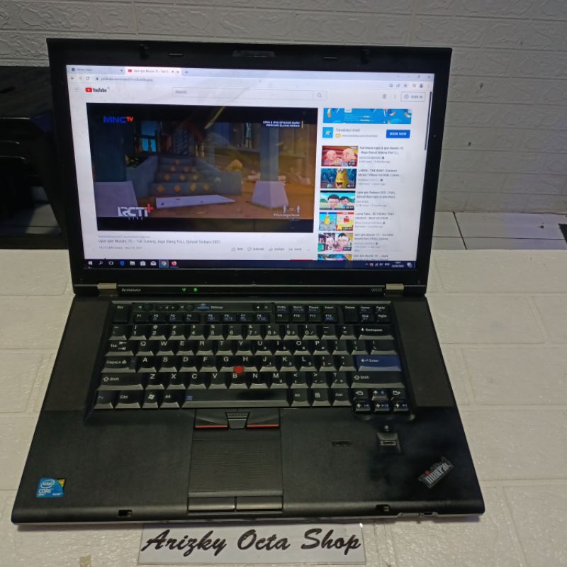 Sale Lenovo Thinkpad Intel core i7 ram 4gb SSD 128gb layar 15&quot; Bergaransi Ready Stok