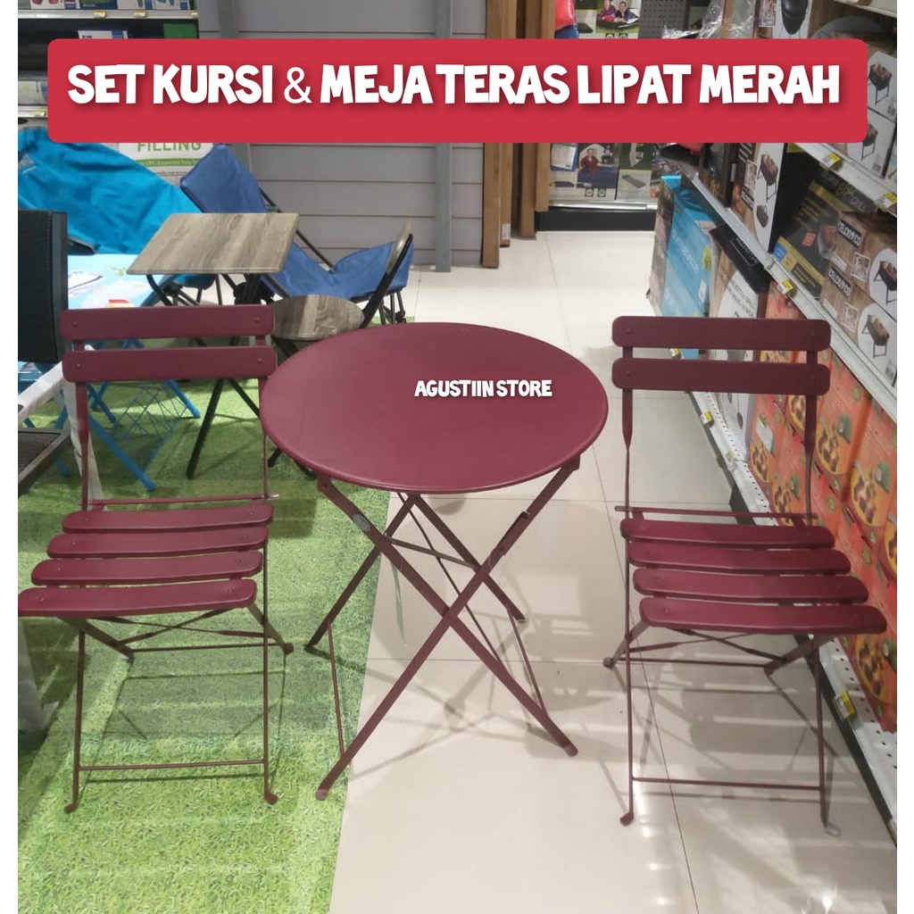 SOLEIL SET KURSI & MEJA TERAS LIPAT