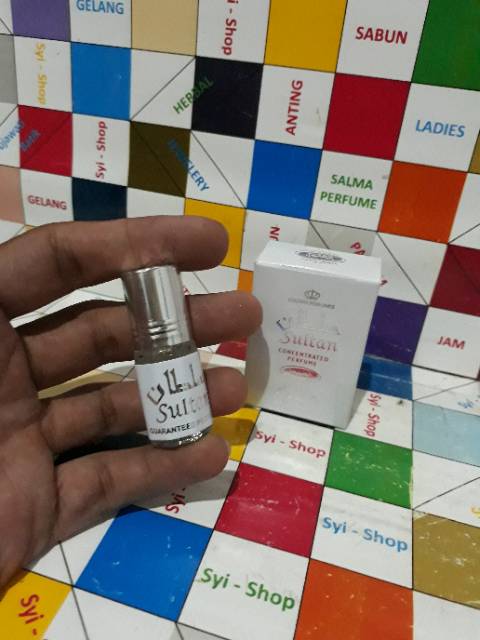 Parfum SULTAN Roll On Non Alkohol 3 ml DOBHA