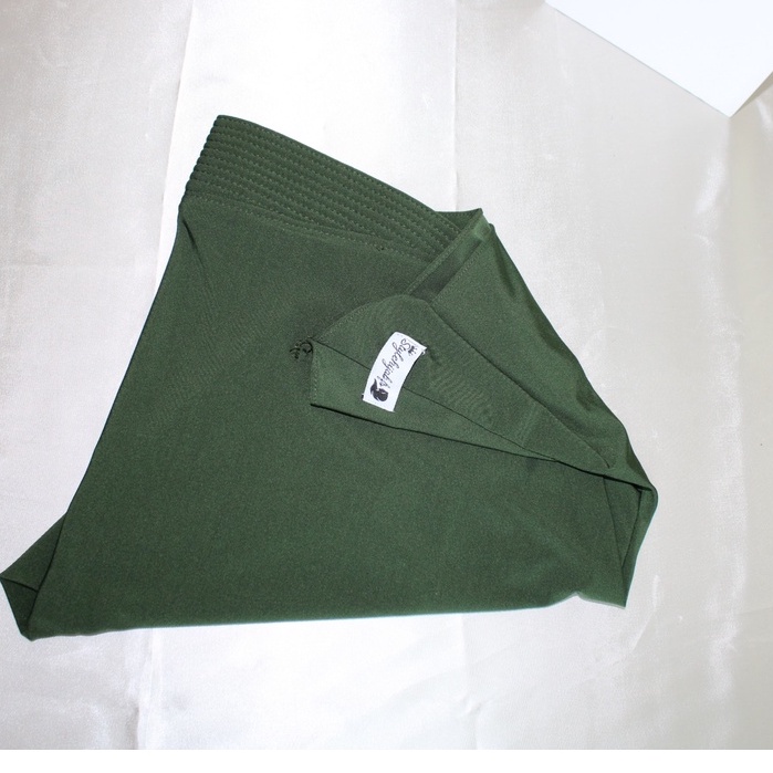 TF504 PREMIUM Jilbab Bergo Snada Hijab Sporty Instant Hijab Jersy Termurah Terlaris-Green