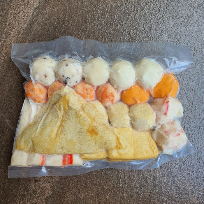 

PAKET STEAMBOAT MIX COMBO SEAFOODKING CURAH (9 in 1 isi 25pcs)