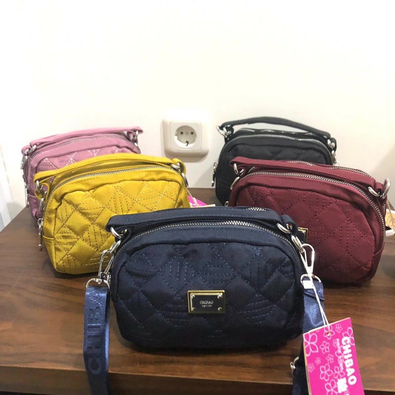 Tas chibao 796-22-30 selempang dan handbag Bahan Kanvas Tas Wanita Chibao Tas Chibao Import Murah.!!