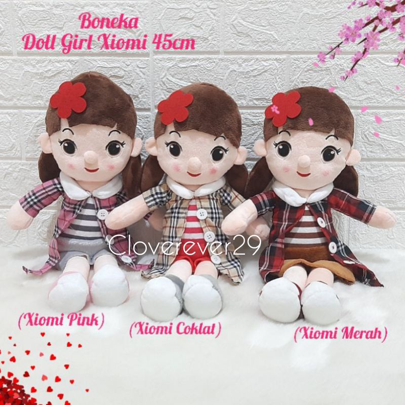 Boneka Xiomi Girl Loli Overall Boy Girl Lucu