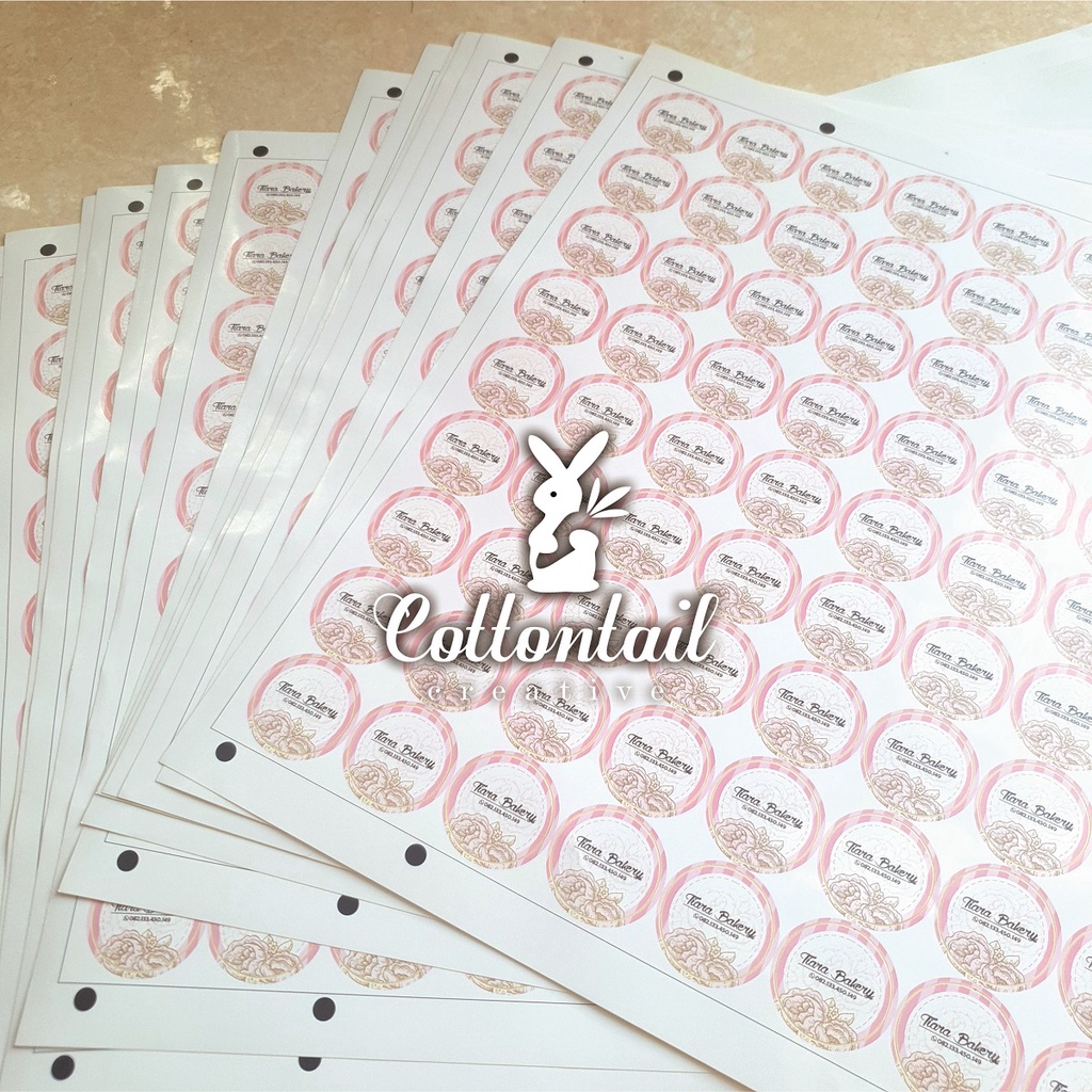 

Stiker Cutting (custom order) d3cm