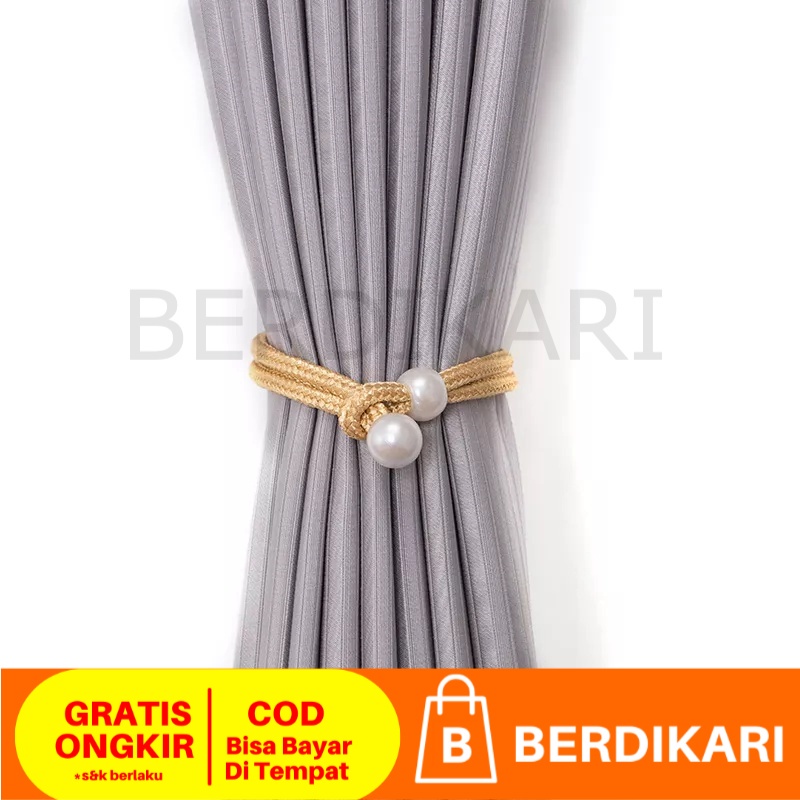 Tasel Tali Pengikat Gorden Mutiara 1 pcs