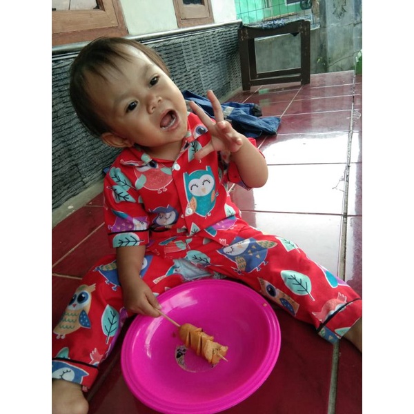 Piyama Karakter Polymikro Tanggung murah meriah Laki-laki usia 5 - 10Tahun