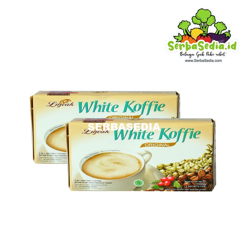 

KOPI LUWAK WHITE COFFEE ISI 5