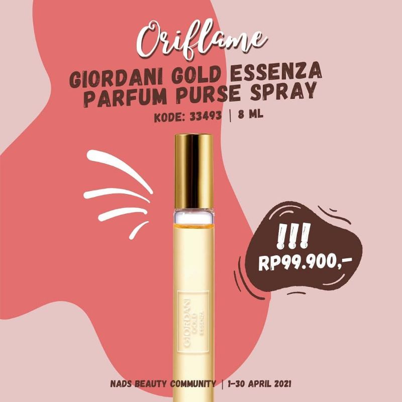 Giordani Gold Essenza,Possess Secret, Eclat Mon Purse Spray