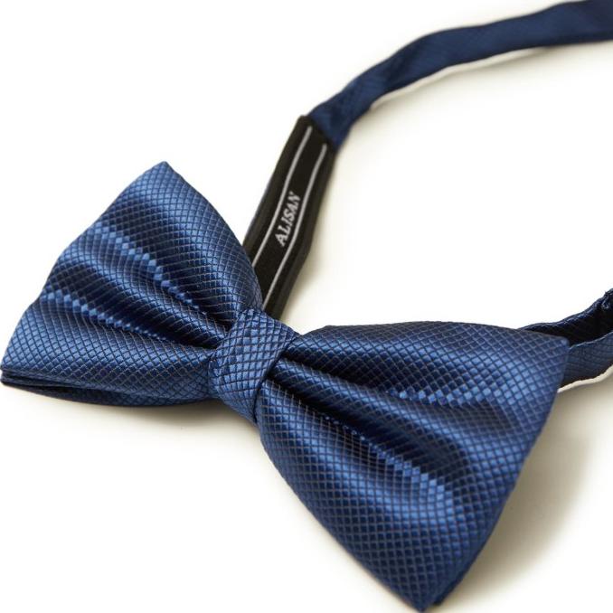 Alisan Dasi Kupu-Kupu Biru Dongker